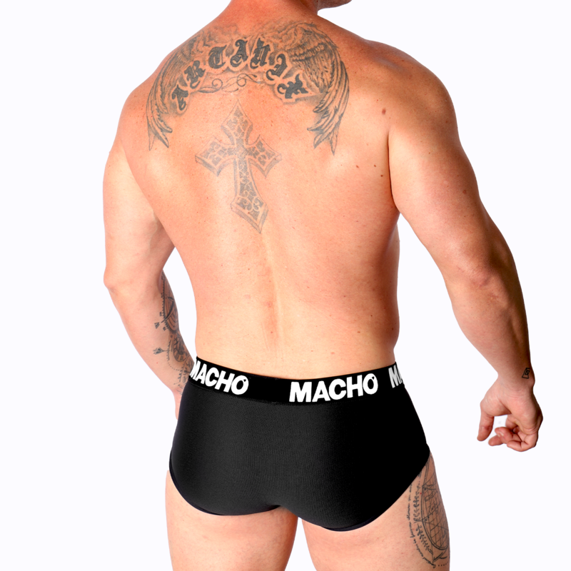 MACHO - MS30NG SLIP UOMO NERO S