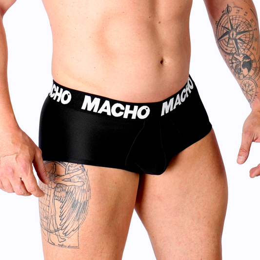 MACHO - MS30NG SLIP UOMO NERO S