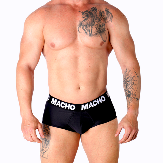 MACHO - MS30NG SLIP UOMO NERO S