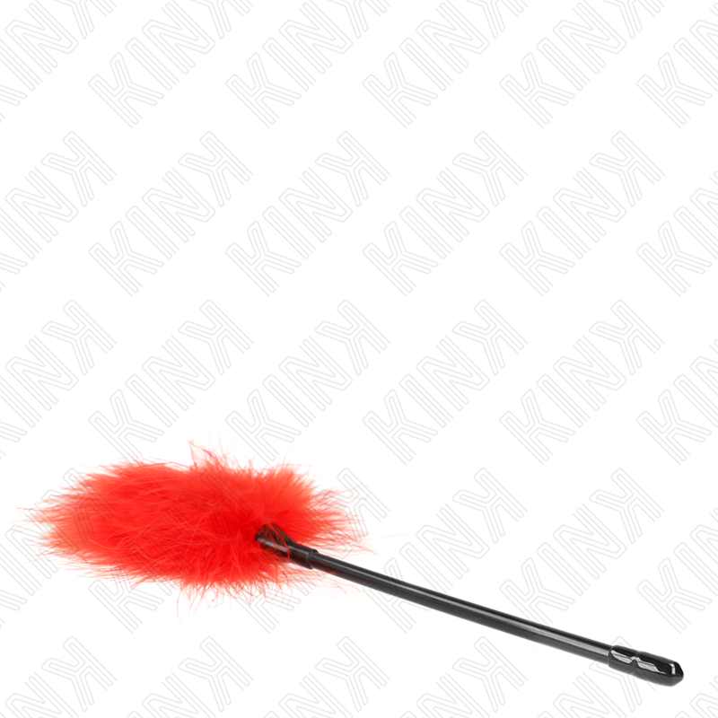 KINK - SOLLETICATORE PIUME ROSSE 27 CM
