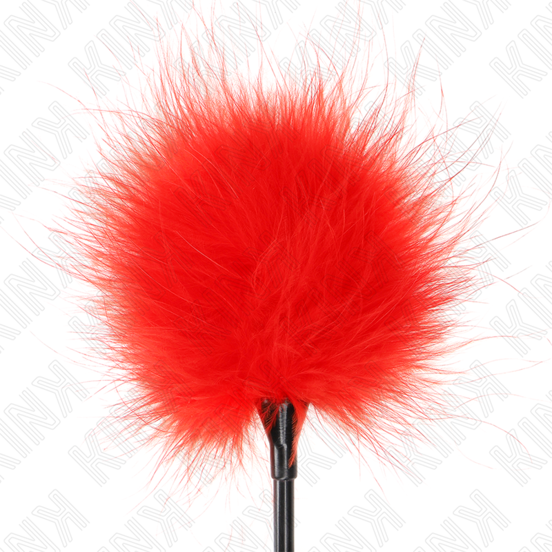 KINK - SOLLETICATORE PIUME ROSSE 27 CM