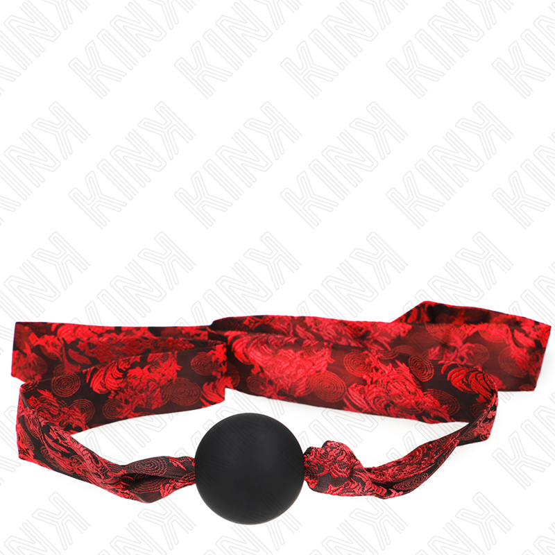 KINK - SCANDAL BALL GAG CON SFERA IN SILICONE 4,5 CM MODELLO 2 146 x 4 CM