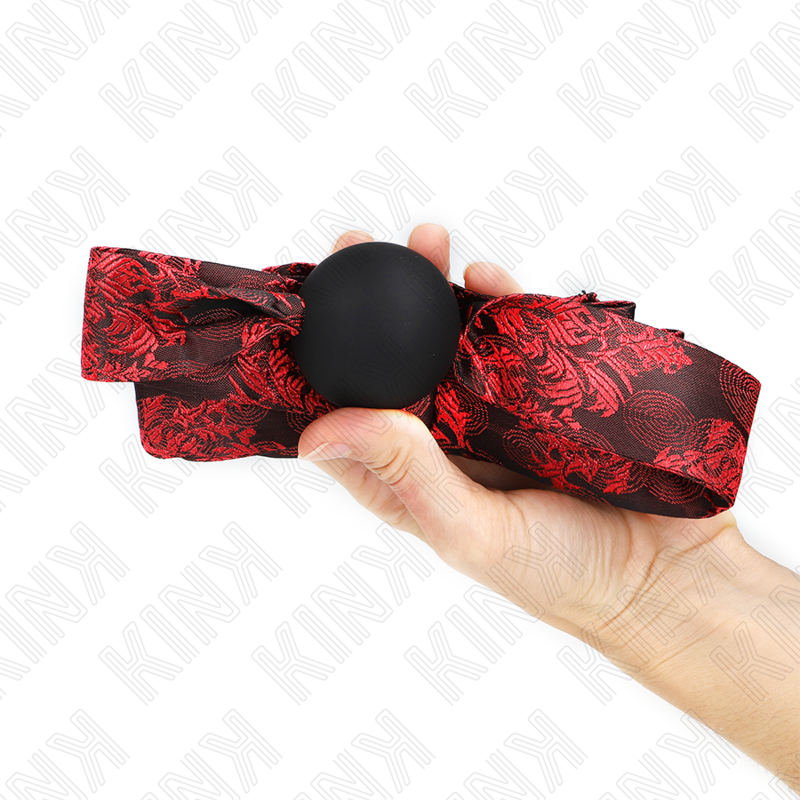 KINK - SCANDAL BALL GAG CON SFERA IN SILICONE 4,5 CM MODELLO 2 146 x 4 CM