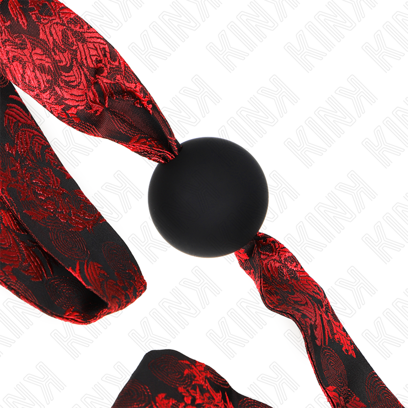 KINK - SCANDAL BALL GAG CON SFERA IN SILICONE 4,5 CM MODELLO 2 146 x 4 CM