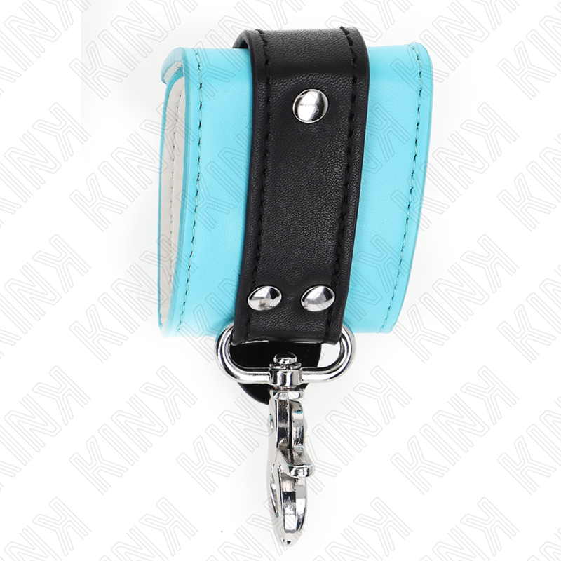 KINK - MANETTE REGOLABILI NERE / AZZURRE  21-28 CM X 5,5 CM