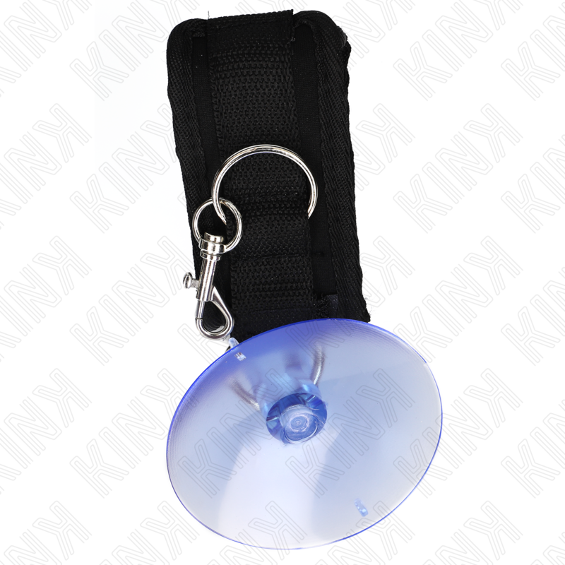 KINK - MANETTE CON VENTOSA NERE 29-40 CM X 5 CM