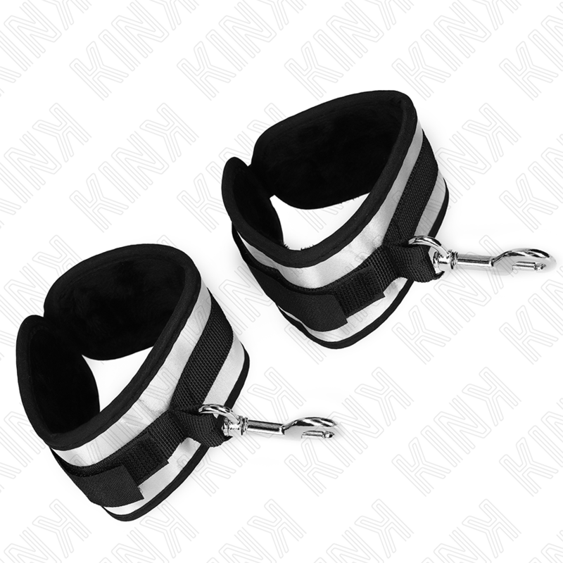 KINK - MANETTE IN NEOPRENE GRIGIE 23 X 5 CM