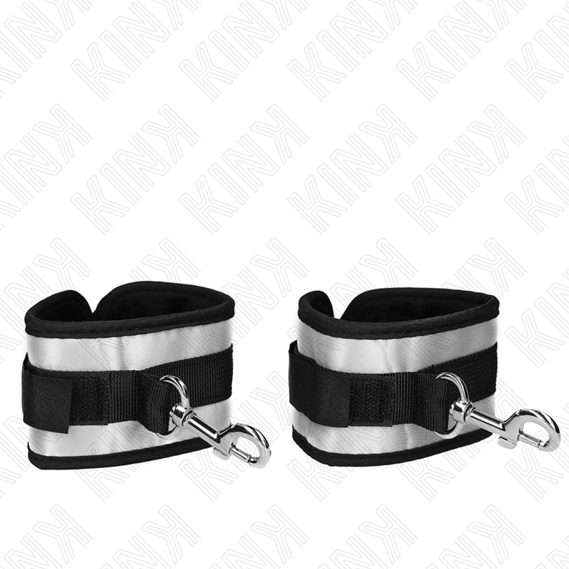 KINK - MANETTE IN NEOPRENE GRIGIE 23 X 5 CM
