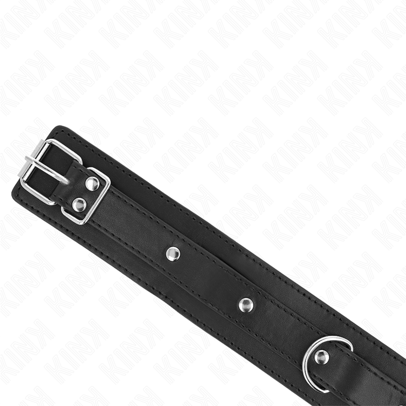 KINK - COLLARE CON GUINZAGLIO 65 CM 1 ANELLO REGOLABILE 38-49 CM X 5 CM