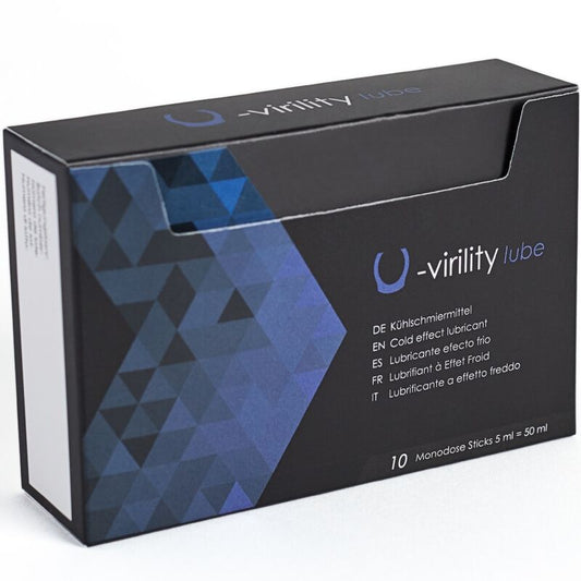 COSMETICS 500 - U-VIRILITY LUBRIFICANTE EFFETTO FREDDO 10 X 5 ML