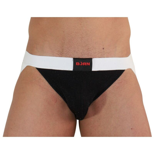 BURN - 004 JOCK BRILLANTE NERO / BIANCO S