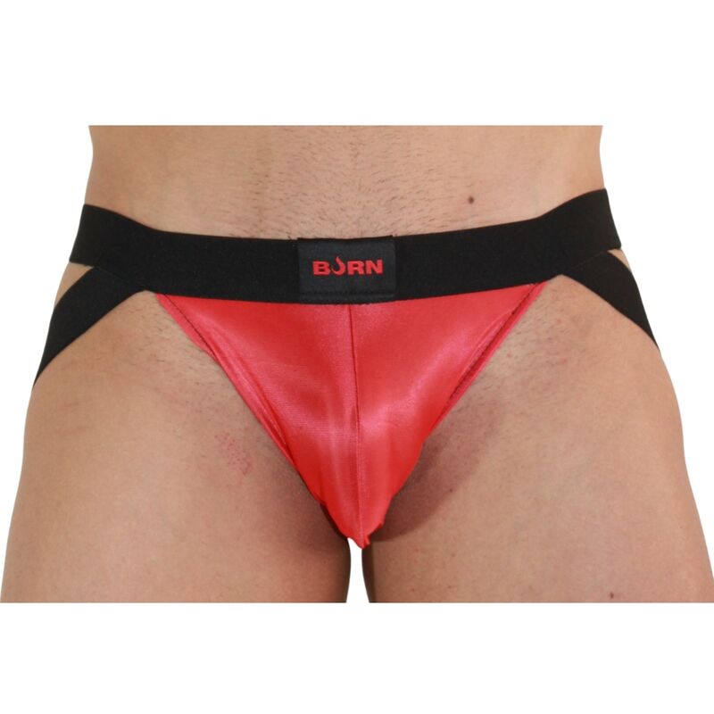 JOCK STRAP UOMO 010 ROSSO / NERO S