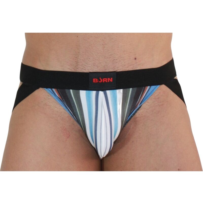 JOCK STRAP UOMO 009 MULTICOLORE / NERO S