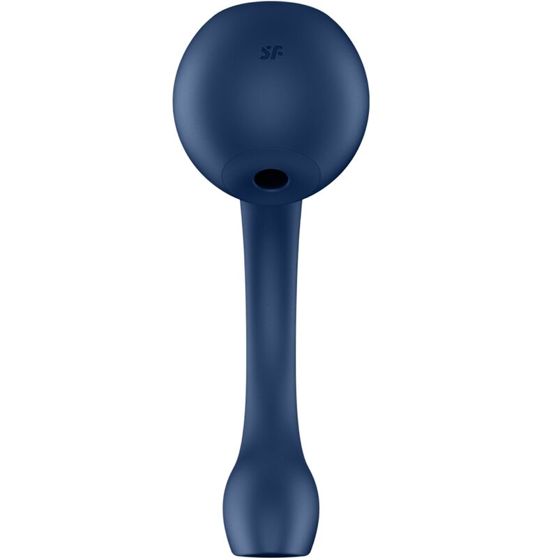 SATISFYER - PRO+ WAVE 4 STIMOLATORE PUNTO G AIR PULSE APP GRATUITA BLU SCURO