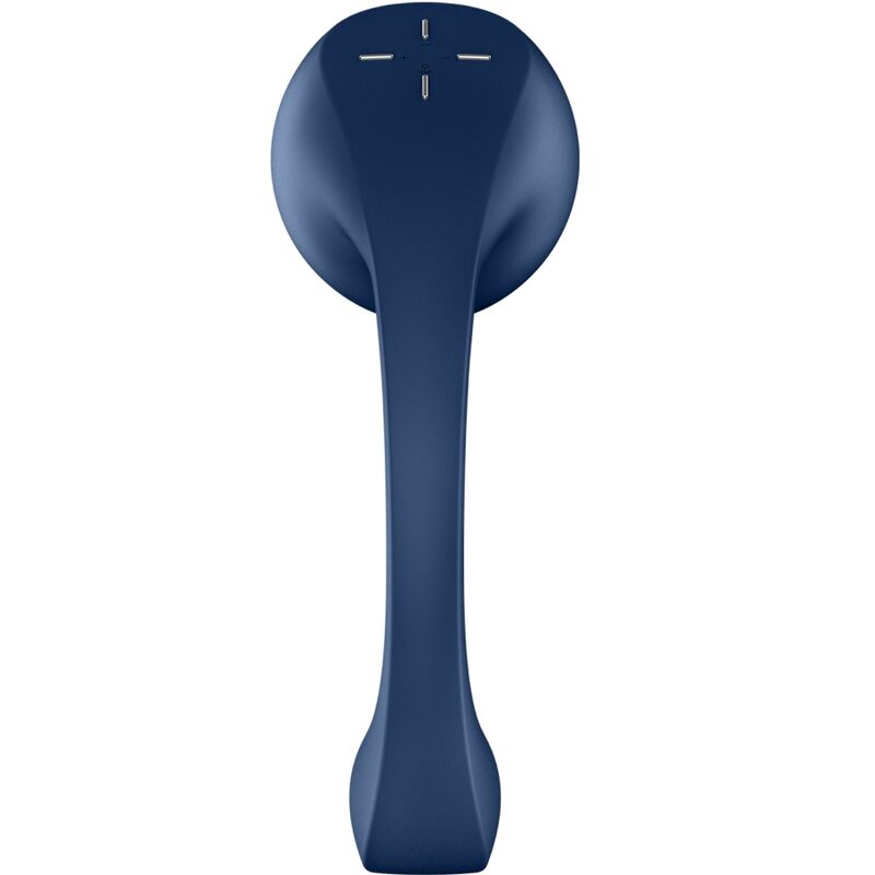 SATISFYER - PRO+ WAVE 4 STIMOLATORE PUNTO G AIR PULSE APP GRATUITA BLU SCURO