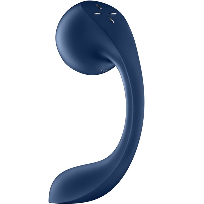 SATISFYER - PRO+ WAVE 4 STIMOLATORE PUNTO G AIR PULSE APP GRATUITA BLU SCURO