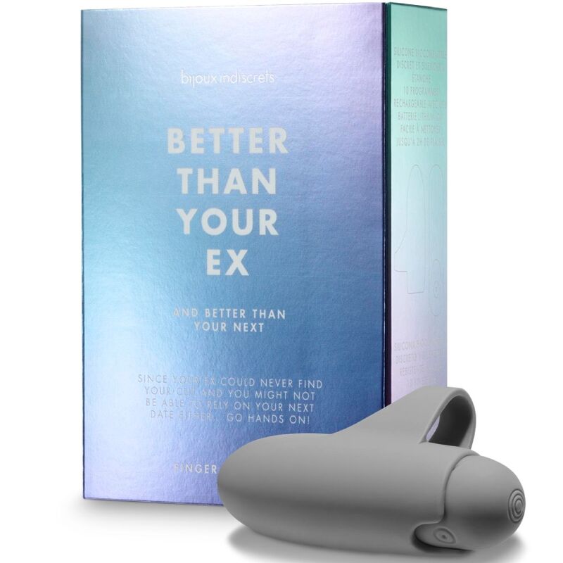 BIJOUX - BETTER THAN YOUR EX BULLET 10 VIBRAZIONI GRIGIO