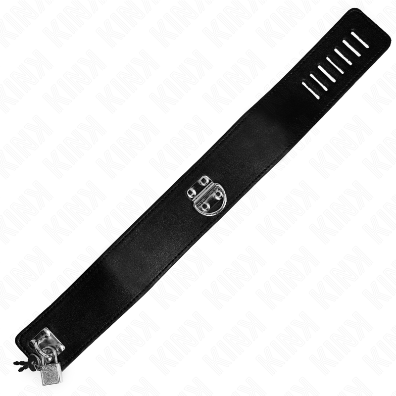 KINK - COLLARE CON GUINZAGLIO 116 CM MODELLO 2 REGOLABILE 36-43 CM X 5 CM