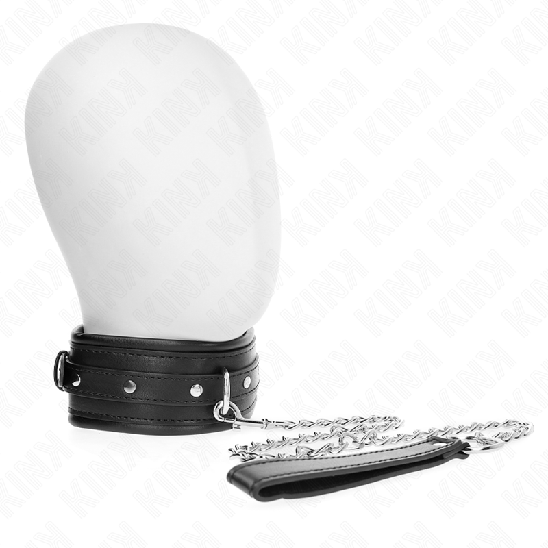 KINK - COLLARE CON GIUNZAGLIO CON FIBBIA LUCIDA 65 CM 48,5 CM X 5,3 CM