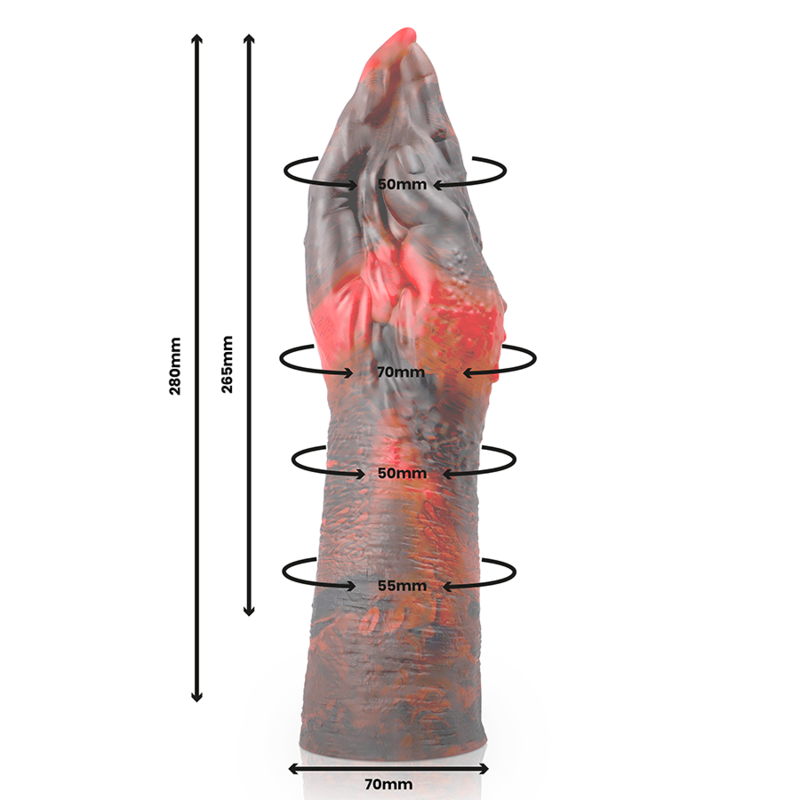 DILDO IN SILICONE LIQUIDO PREMIUM, BASE VENTOSA STABILE