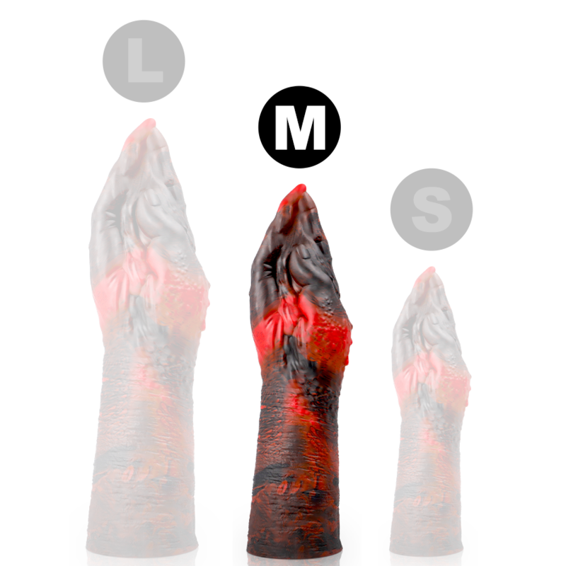 DILDO IN SILICONE LIQUIDO, DESIGN SCULTOREO, BASE VENTOSA