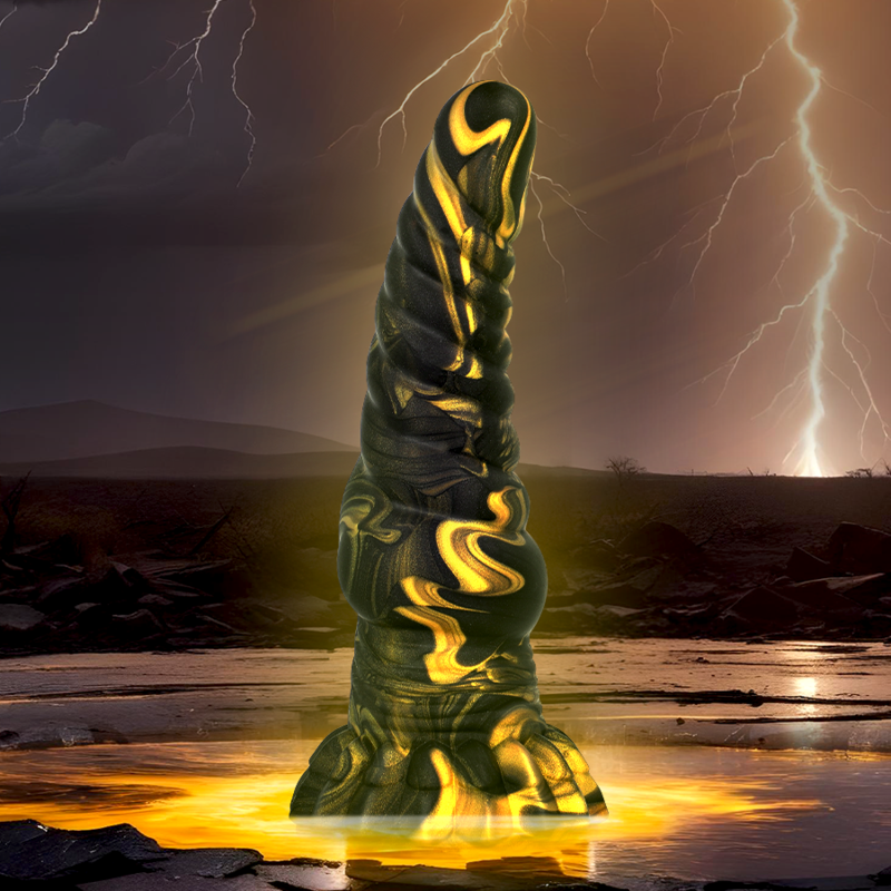 DILDO MITOLOGICO, SILICONE LIQUIDO FLESSIBILE, 17,6 CM DI PURA POTENZA
