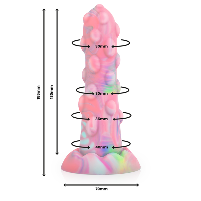 DILDO IN SILICONE LIQUIDO PREMIUM, BASE A VENTOSA