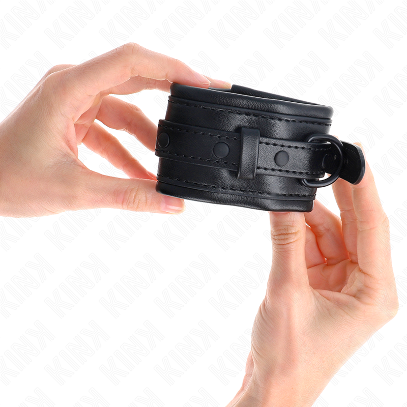 KINK - MANETTE REGOLABILI NERE 20-30 CM X 6 CM