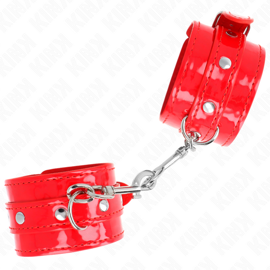 KINK - MANETTE LUCIDE ROSSE REGOLABILI 23-33 CM