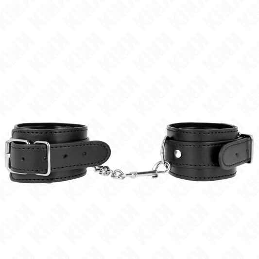 KINK - CINTURINI PER POLSI SOTTILI NERI REGOLABILI 21-33 CM
