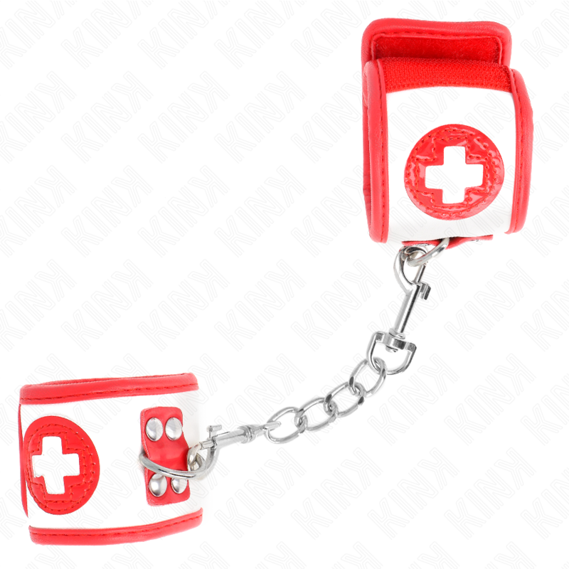 KINK - MANETTE MINI DA INFERMIERA REGOLABILI 18-23 CM X 5 CM