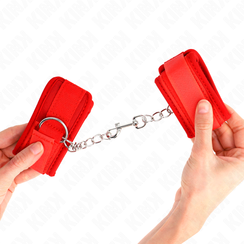 KINK - MANETTE IN NEOPRENE ROSSE 42 X 5 CM