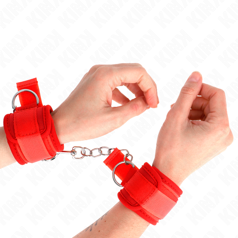 KINK - MANETTE IN NEOPRENE ROSSE 42 X 5 CM