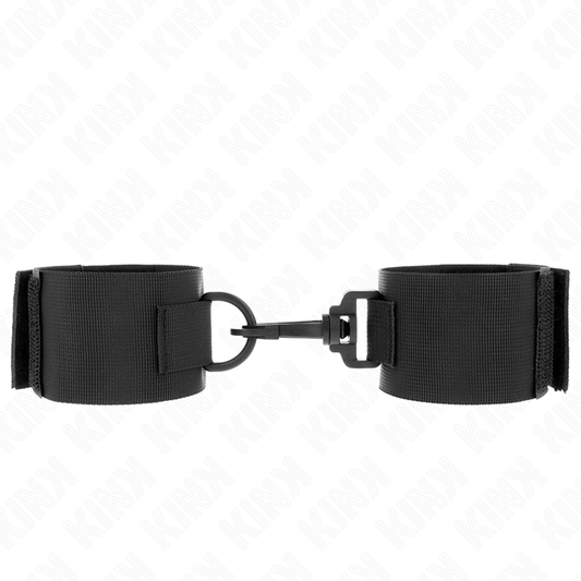 KINK - CINTURINI DA POLSO IN NYLON NERI