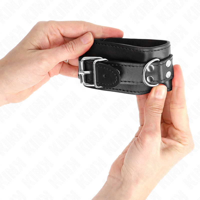 KINK - MANETTE REGOLABILI NERE 20-23 CM X 5,5 CM