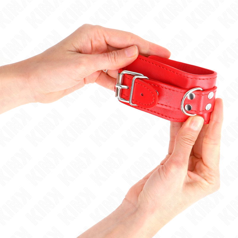 KINK - MANETTE ROSSE  REGOLABILI 20-23 CM X 5,5 CM