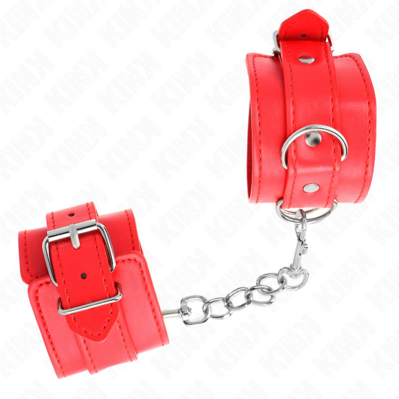 KINK - MANETTE ROSSE  REGOLABILI 20-23 CM X 5,5 CM