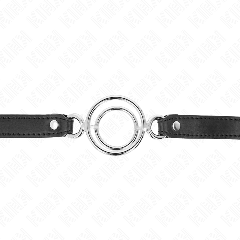 KINK - GAG CON O-RING MULTIPLI 5 CM NERO 63 X 2,5 CM
