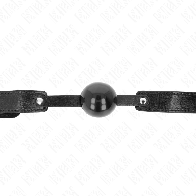 KINK - BALL GAG CON SFERA IN TPE 4 CM MISURA 65 x 2,5 CM