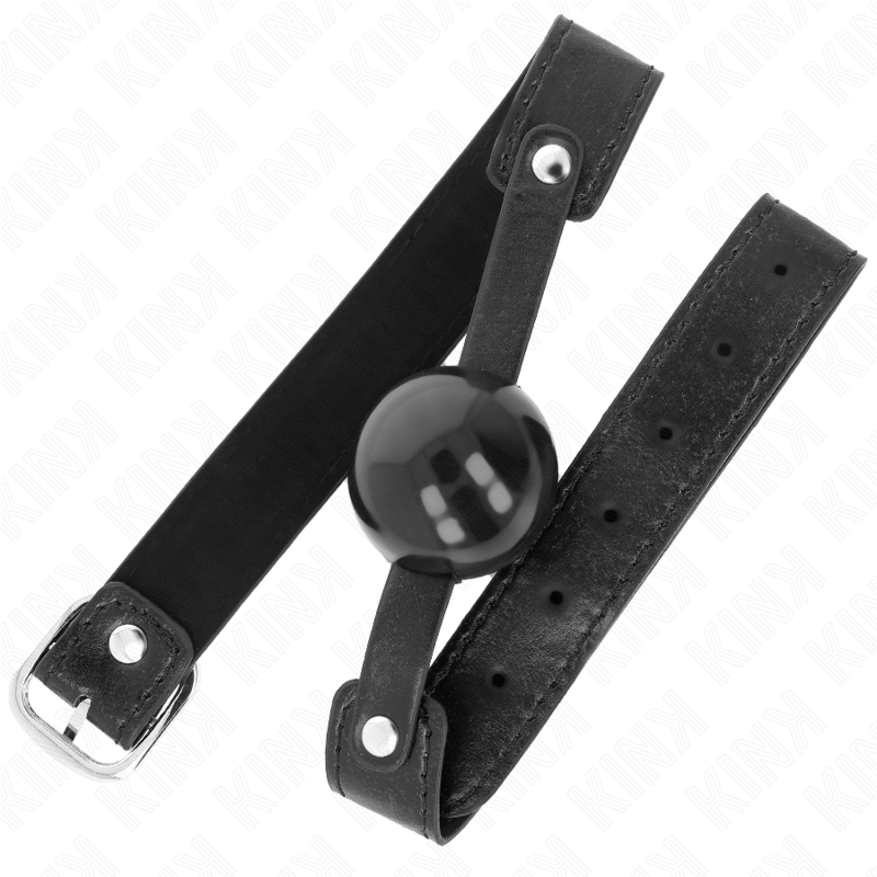 KINK - BALL GAG CON SFERA IN TPE 4 CM MISURA 65 x 2,5 CM