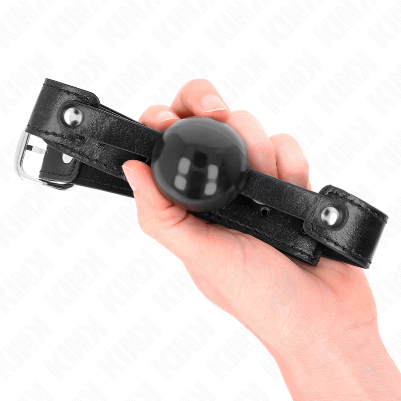 KINK - BALL GAG CON SFERA IN TPE 4 CM MISURA 65 x 2,5 CM
