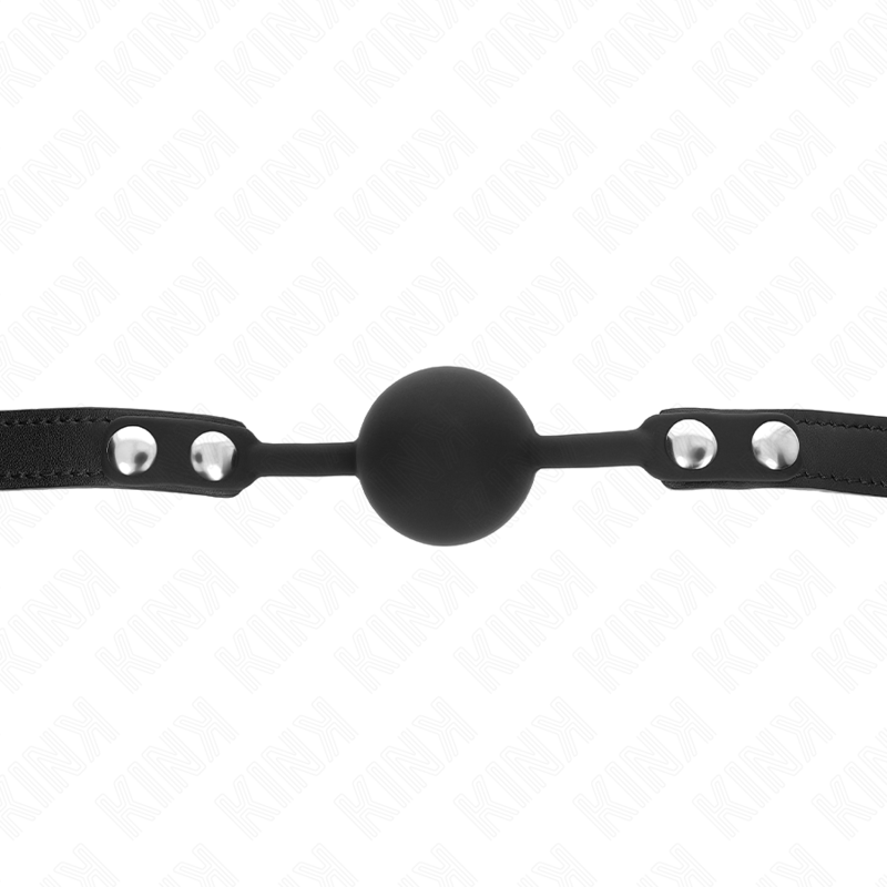 KINK - BALL GAG CON SFERA IN SILICONE 4 CM MODELLO  1 60 x 2 CM