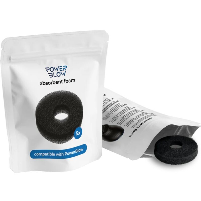 KIIROO - POWER BLOW SCHIUMA ASSORBENTE CONFEZIONE DA 5 PEZZI
