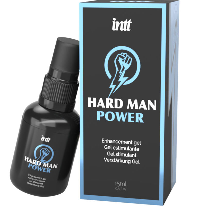 INTT - HARD MAN POWER GEL STIMOLANTE INTENSIFICA LA LIBIDO PER UOMO