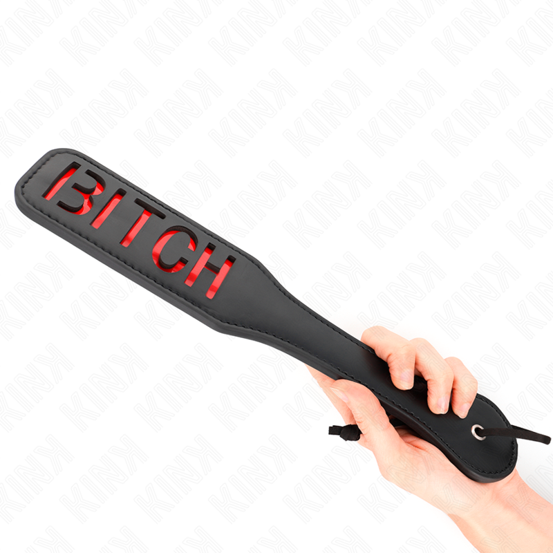 KINK - BITCH PADDLE CON ANGOLI TONDI 32 X 6 CM