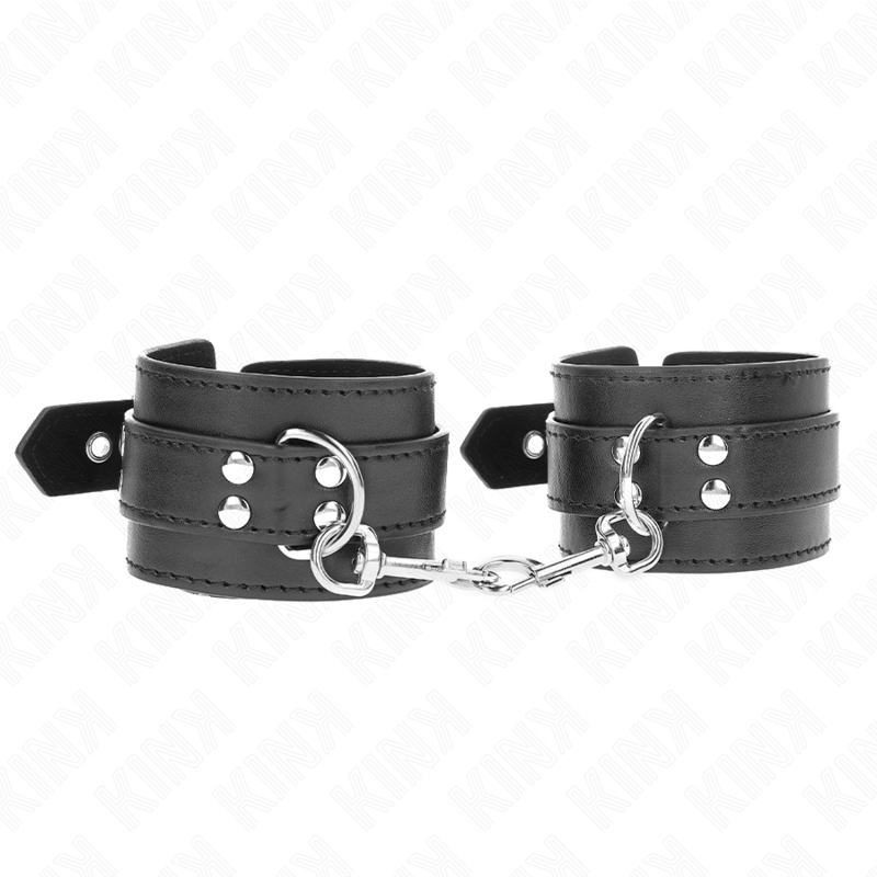 KINK - CINTURINI PER POLSI CON BORCHIE 35 X 6 CM