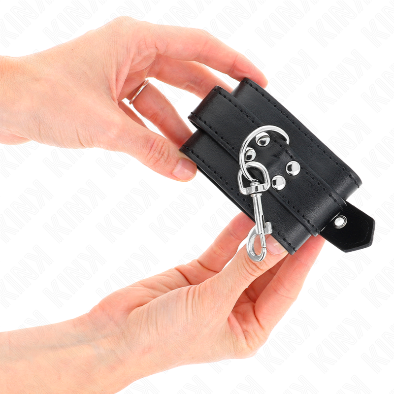 KINK - CINTURINI PER POLSI CON BORCHIE 35 X 6 CM