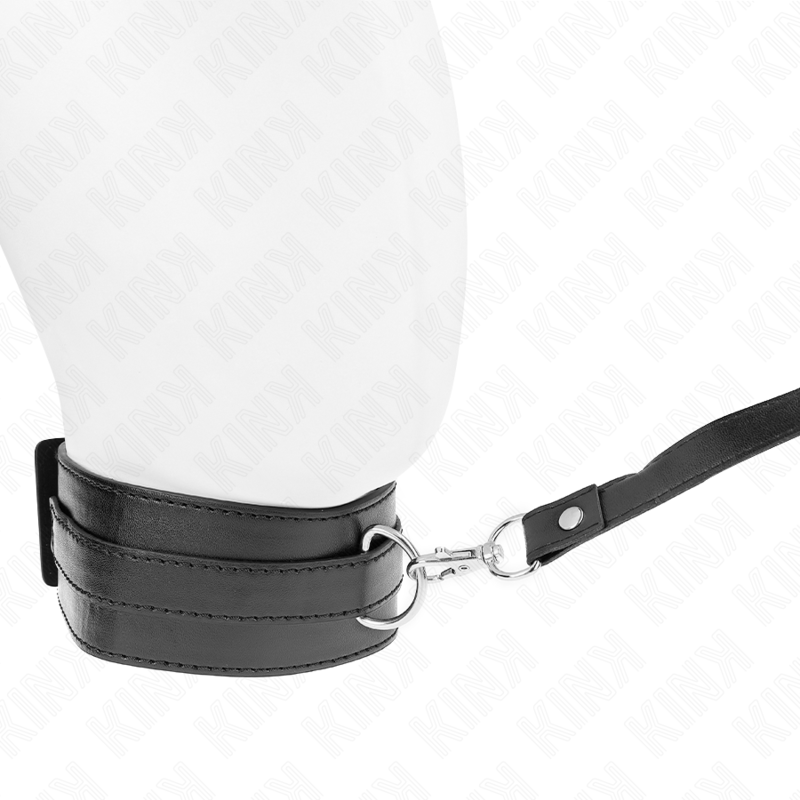 KINK - COLLARE CON GUINZAGLIO 116 CM MODELLO 1 REGOLABILE 36-43 CM X 5 CM