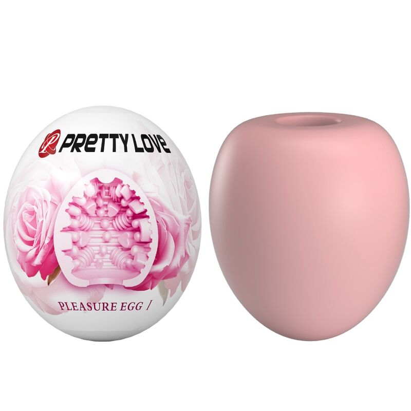PRETTY LOVE - OVETTO MASTURBATORE MASCHILE PLEASURE EGG I ROSA