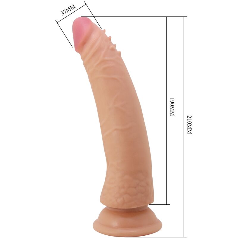 PRETTY LOVE - DILDO REALISTICO KABLE 21 CM NUDE MOD 2